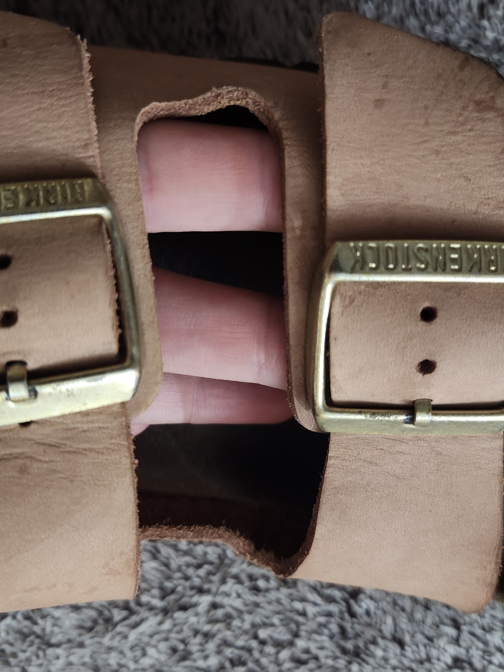 Birkenstock, Old Rose, 41 Soft Footbed, Narrow, Arizona, Premium Leather - Picture 7 of 11